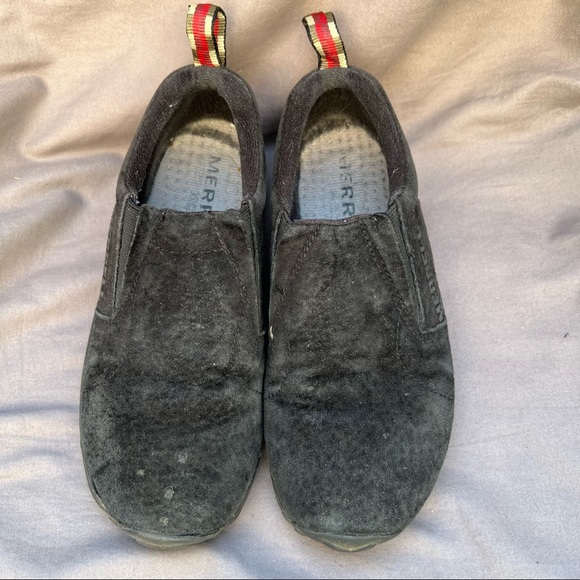 Merrill Kids Jungle Moc size 4 in Black - Picture 4 of 7